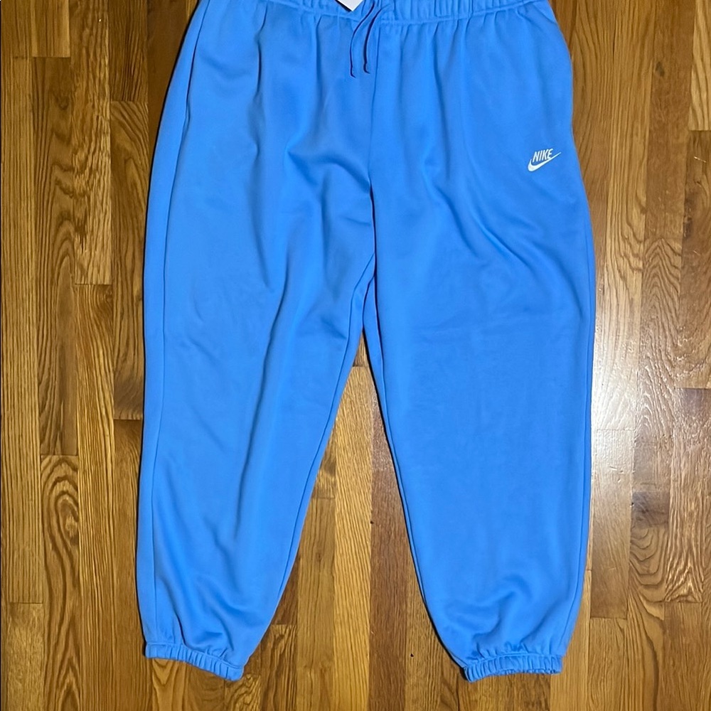 Nike Blue Sweatpants Relaxed Fit Joggers